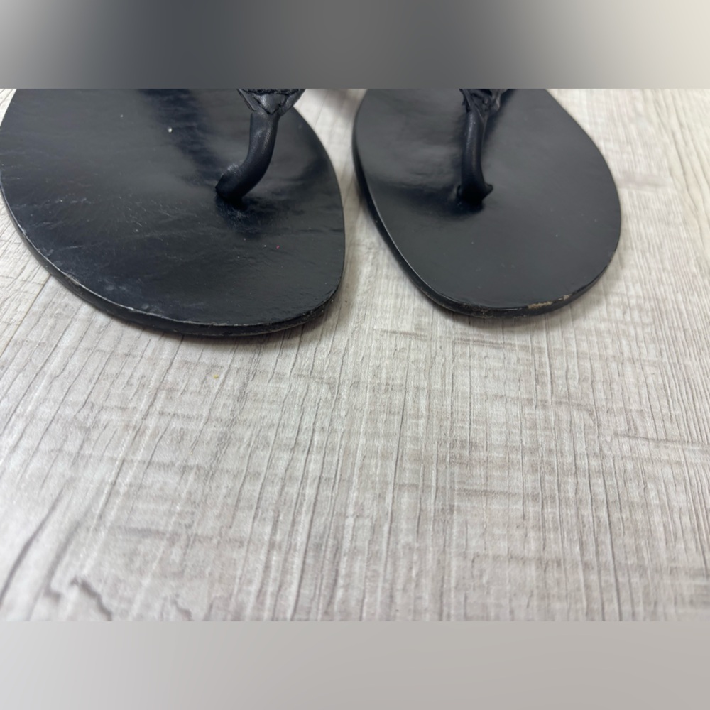 Tory Burch thong sandal in black size 7 - Picture 3 of 6